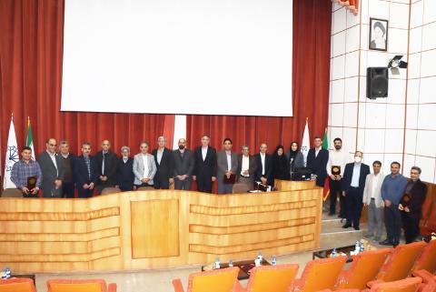 آیین تجلیل از پژوهشگران و فناوران برتر دانشکده فنی مهندسی دانشگاه رازی برگزار شد