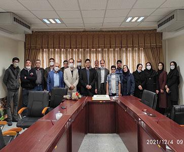 مراسم بازنشستگی‌ و تقدیر از زحمات آقای مجتبی صفری مدیر سابق آموزش دانشکده